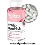 مکمل رشد مو Scalp Nourish برند Viviscal نمای رو به رو