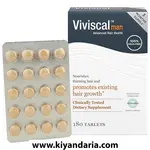 مکمل تقویت رشد مو Viviscal برای آقایان نمای رو به رو