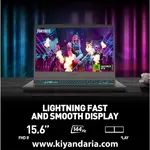 لپ تاپ گیمینگ - MSI مدل Thin 15 B12UCX-2041US با پردازنده Core i5 و کارت گرافیک RTX 2050 مشکی - استوک