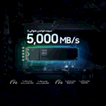 اس اس دی اینترنال سامسونگ مدل 990 EVO ظرفیت یک ترابایت نمای چپ