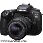 دوربین کانن 90 دی به همراه لنز  Canon EOS 90D DSLR Camera with 18-55mm Lens