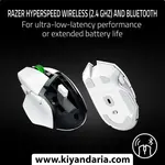 موس گیمینگ بی سیم Raser مدل Basilisk V3 X HyperSpeed Customizable (Renewed)