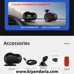 نمایشگر هدآپ خودرو مدل OBD2 F9
