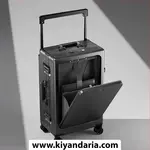 چمدان مسافرتی LEEDOAR مدل Aluminium Frame - رنگ مشکی
