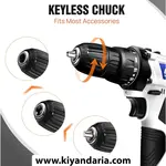 دریل پیچ گوشتی شارژی BRIEFNESS مدل 16.8V
