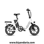 دوچرخه برقی تاشو WINDHORSE مدل W2B - موتور پرقدرت 350 وات - سفید