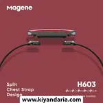 بند سینه ضربان قلب Magene H603 نمای بالا