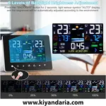 ایستگاه هواشناسی دیجیتال KASTWAVE مدل FD7503 نمای کلی