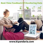 دماسنج بی‌ سیم برای نمایش دمای داخلی و خارجی Exrp مدل SD-D5