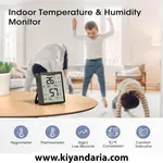 دماسنج و رطوبت‌ سنج دیجیتال DOQAUS مدل DQHM001PAB1 نمای کلی