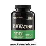 کراتین مونوهیدرات اپتیموم نوتریشن – میکرونایز 2500 میلی گرم - کپسول (100عددی) نمای اصلی
