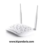 مودم روتر بی‌ سیم تی‌ پی‌ لینک مدل TD-W9970 – VDSL/ADSL با سرعت 300Mbps - سفید