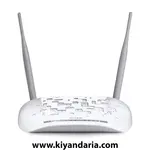 مودم روتر بی‌ سیم تی‌ پی‌ لینک مدل TD-W9970 – VDSL/ADSL با سرعت 300Mbps - سفید