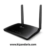 مودم روتر بی‌ سیم تی‌ پی‌ لینک مدل Archer MR200 – دوبانده AC750 با پشتیبانی 4G LTE - مشکی