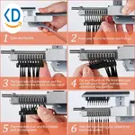 اکستنشن مو مدل 6-Domideance با فناوری 6D