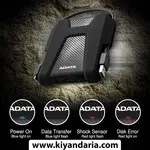 هارد اکسترنال ای دیتا مدل HD680 ضد ضربه با ظرفیت 1 ترابایت - مشکی
 نمای کلی