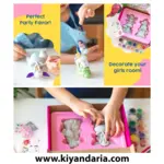 کیت نقاشی دخترانه یونیکورن PlumoToys-صورتی، نمای کلی