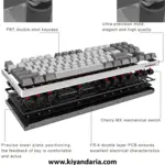 کیبورد مکانیکی Durgod Taurus K320 TKL نمای مشخصات
