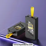 پاوربانک شارژسریع Amberjack 20000mAh مشکی نمای کلی