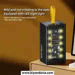 پاوربانک شارژسریع Amberjack 20000mAh مشکی نمای بالا