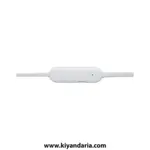 هندزفری بلوتوثی جی بی ال مدل JBL Tune 125BT Neckband Headphones رنگ سفید نمای دکمه