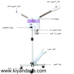 دستگاه بخور سرد و گرم مدل A939