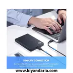 نما اتصال کابل هارد USB-C برند UGREEN به طول 0.25 متر، با کانکتور Micro B به Type-C