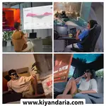 عینک هوشمند واقعیت افزوده سونی مدل XREAL Air 2 Pro با نمایشگر OLED نمای دیگر