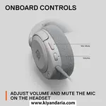هدست گیمینگ سیمی SteelSeries مدل Arctis Nova 1P(سفید)
 نمای مشخصات