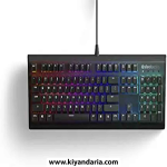 نمای کلی صفحه کلید گیمینگ مکانیکی SteelSeries Apex M750 RGB