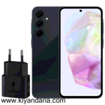 گوشی موبایل سامسونگ مدل Galaxy A35 دو سیم کارت ظرفیت 256 گیگابایت رم 8 گیگابایت به همراه شارژر 25وات سامسونگ - ویتنام