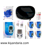 دستگاه تست قند خون دیابان مدل  SMM1000 به همراه نوار تست قند خون مجموعه 4 عددی