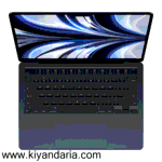 لپ تاپ 13.6 اینچ اپل مدل MacBook Air MLY33 2022 LLA-M2-8GB RAM-256GB SSD