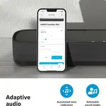 ساندبار مدل Sennheiser نمای اپ گوشی  محصول