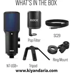 میکروفون کاندنسرUSB برند RODE مدل NT-USB+
