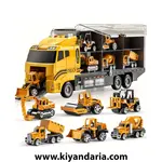 ست اسباب بازی ماشین آلات ساختمانی فلزی BABY HOME مدل Youngsters
