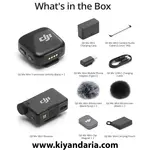 میکروفون بی سیم یقه ای فوق سبک DJI Mic Mini مدل2 TX + 1 RX + Charging Case
