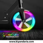 اسکوتر دوچرخ تاشو LIT مدل Polaris Lava – بدنه آلومینیومی
