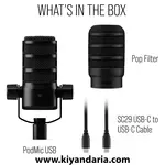 میکروفون داینامیک RODE مدل PodMic USB
