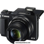 Canon PowerShot G1 X Mark II دوربین دیجیتال - Wi -Fi فعال شده/نمای نیم رخ

