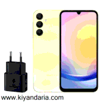 گوشی موبایل سامسونگ مدل Galaxy A25 دو سیم کارت ظرفیت 128 گیگابایت و رم 6 گیگابایت به همراه شارژر 25 وات سامسونگ - ویتنام