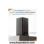 نما کابل های اتصال به چندراهی 3 در 1 PEGANT با USB-C، شارژر بی سیم و 4 پورت USB
