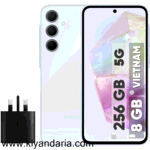 گوشی موبایل سامسونگ مدل Galaxy A35 دو سیم کارت ظرفیت 256 گیگابایت رم 8 گیگابایت به همراه شارژر سامسونگ - ویتنام 