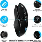 موس بی سیم گیمینگ Logitech G903-مشکی
نمای کلی 