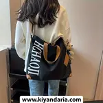 کیف دوشی زنانه وینتاژ مدل BH28162 با ظرفیت بالا-مشکی
نمای کلی