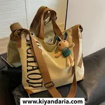 کیف دوشی زنانه وینتاژ مدل BH28162 با ظرفیت بالا-مشکی
خاکی