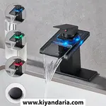 شیر روشویی تک دسته Azonee مدل AZ-2236 - مشکی مات
نمای روبه رو
