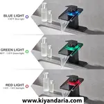 شیر روشویی تک دسته Azonee مدل AZ-2236 - مشکی مات
نمای کلی1