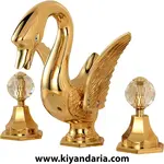 شیر روشویی دوتکه YCCUZA مدل Swan - طلایی
نمای کلی