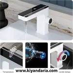 شیر روشویی دیجیتال MEJE LED - سفید
نمای کلی